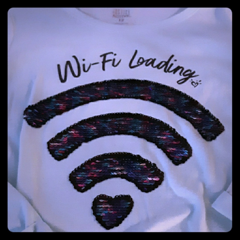 Girls 3/4 sleeve shirt
